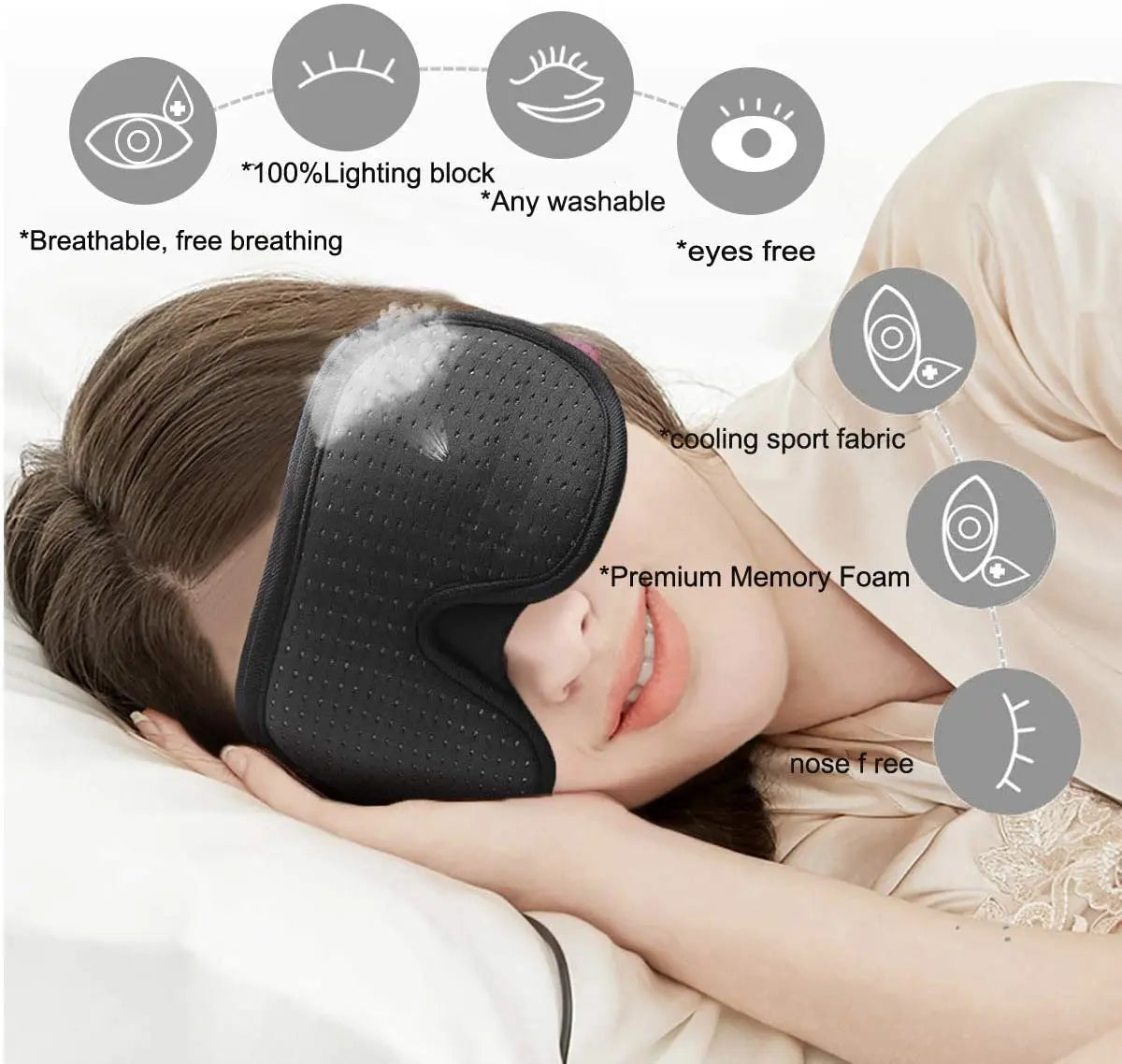 3D Mask Sleep Eye Mask