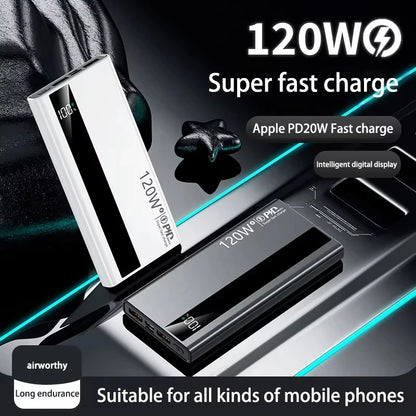 High Capacity Power Bank 120W