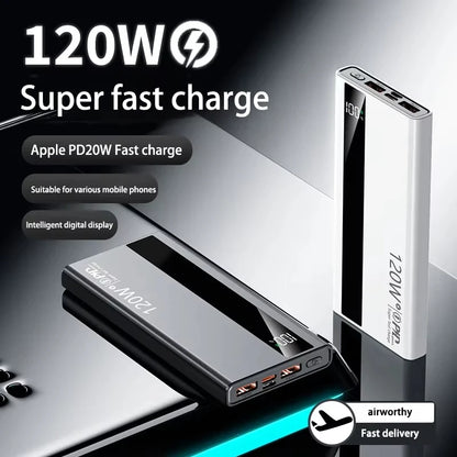 High Capacity Power Bank 120W