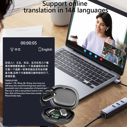 3-in-1 Ai smart translator earphone